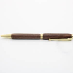 Dreh-Kugelschreiber Fancy Nuss Gold,matt
