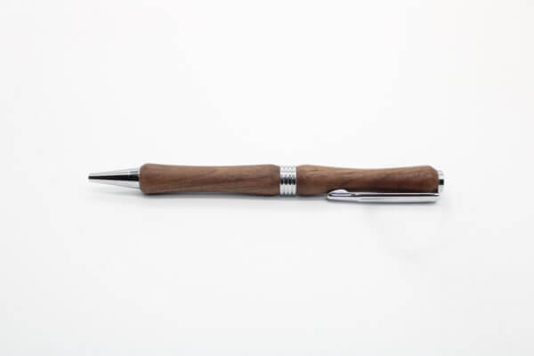 Dreh-Kugelschreiber Streamline Nuss Chrom