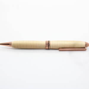 Dreh-Kugelschreiber Princess Ahorn CC Rose-Gold