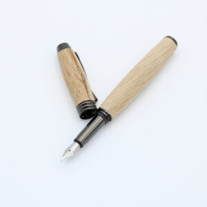 Füllfederhalter Manager aus Eichenholz Gunmetal