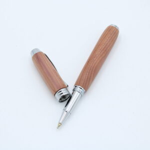 Rollerball Manager aus Wacholderholz Chrom