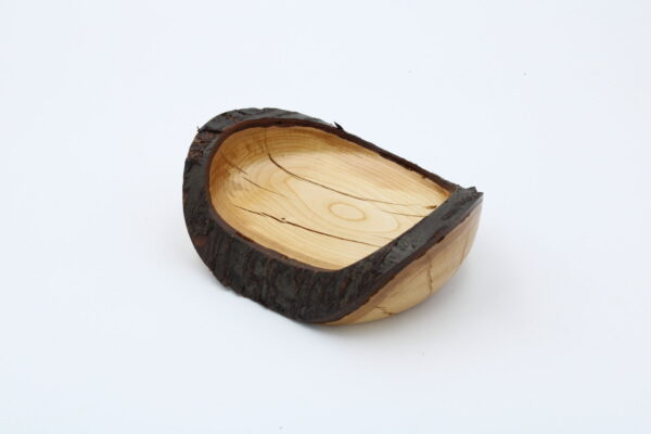 Schale Kirsche mit Naturrand