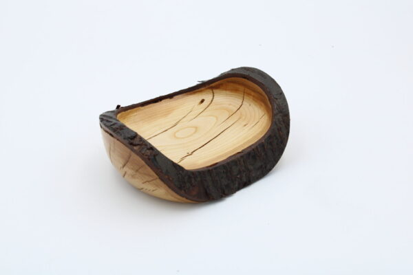 Schale Kirsche mit Naturrand – Bild 2