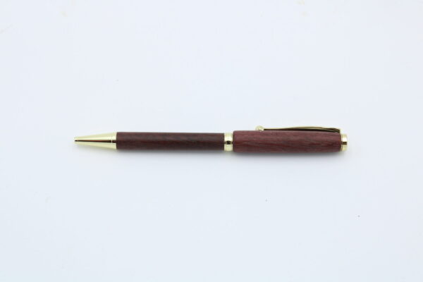 Dreh-Kugelschreiber Fancy Amaranth Gold – Bild 2
