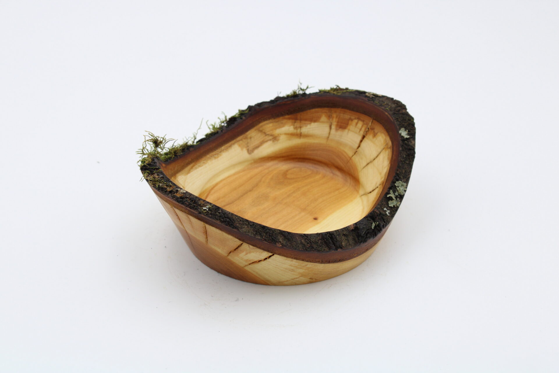 Schale Pfirsich mit Naturrand - Image 3