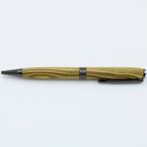 Drehkugelschreiber Streamline aus Essigbaumholz Gunmetal