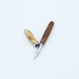 Rollerball Manager Maserulme/Maserbirke Chrom